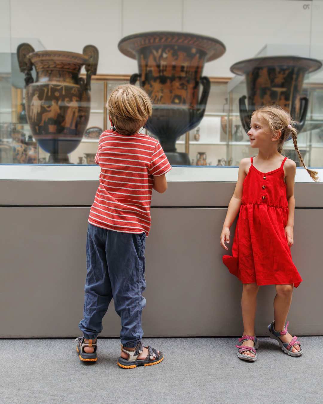 Enfants atelier interactif musée Paris vacances février