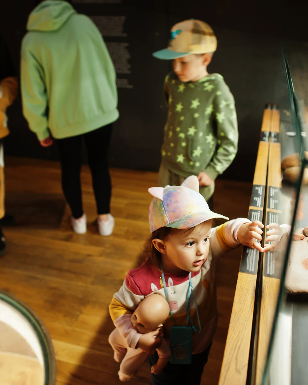 Enfant au musée de Toulouse activité en famille